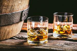 Whisky i glas